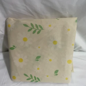 Floral Under Bed Storage Bag Zippered Blanket Clothes Organizer with Handles
