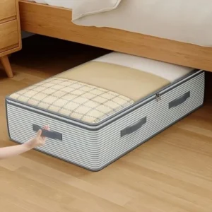 Large Blanket Storage Bag Comforter Bedding Organizer Under Bed Clothes Storage